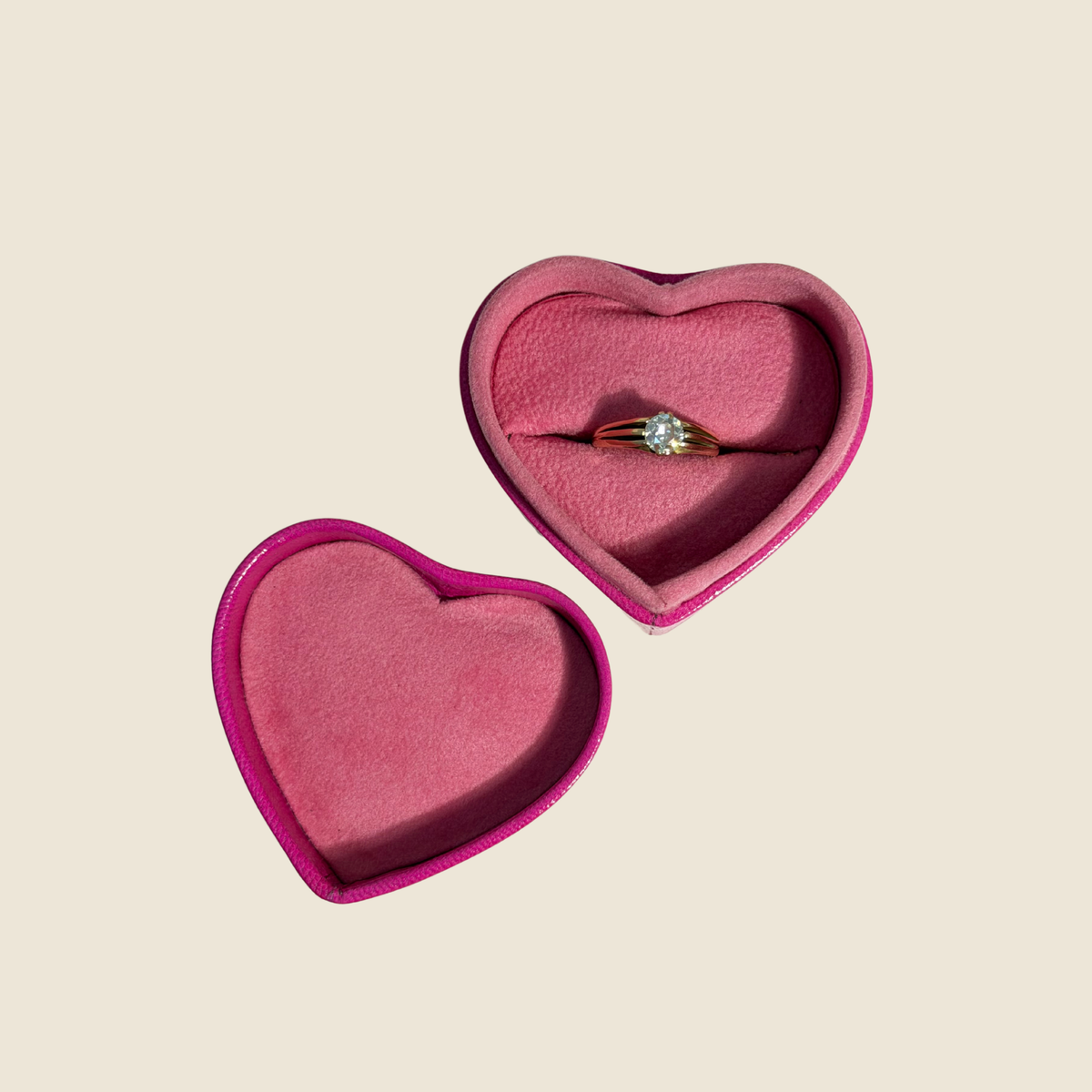 Heart-Shaped Ring Boxes for Proposals, Weddings & Gifts