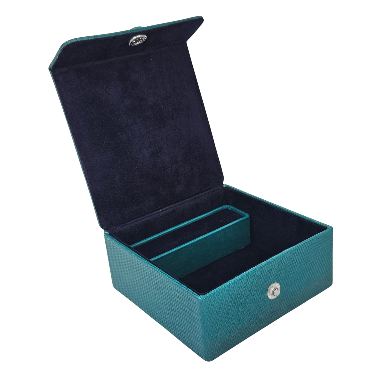 Square Box with Stud Closure