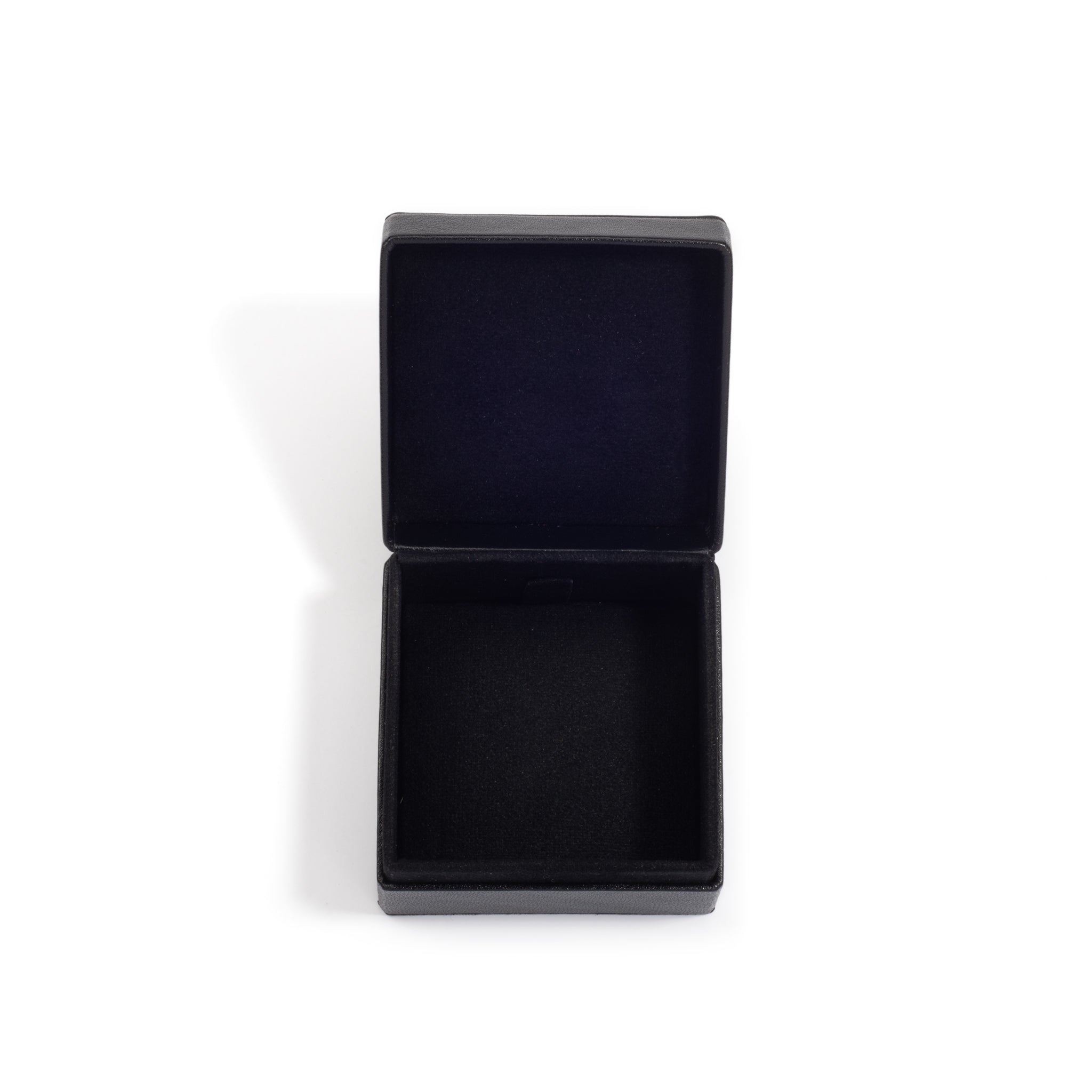 Black Leather Universal Box 7 - (7×7×4 cm)