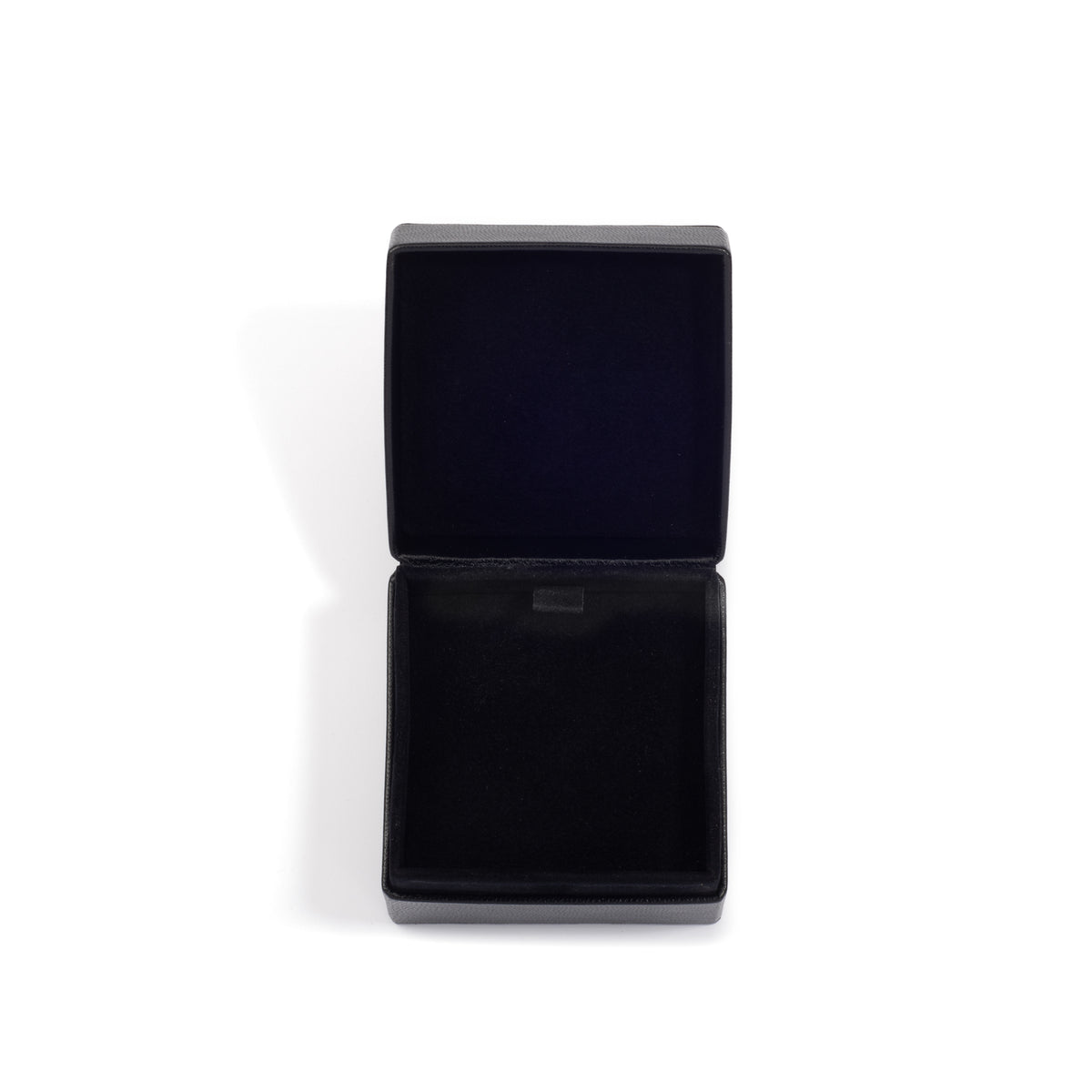 Black Leather Universal Box 7 - (7×7×4 cm)