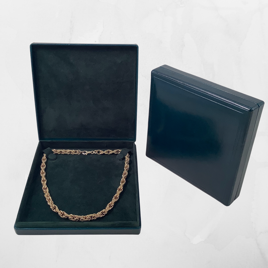 Diamond Design Necklace Box (18 × 18 × 3 cm) - PACK OF 2