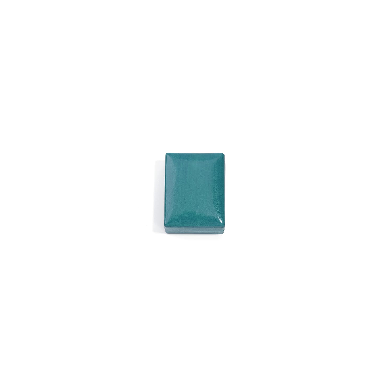 Aqua Leather Earring Box (7×9×3 cm) - PACK OF 5