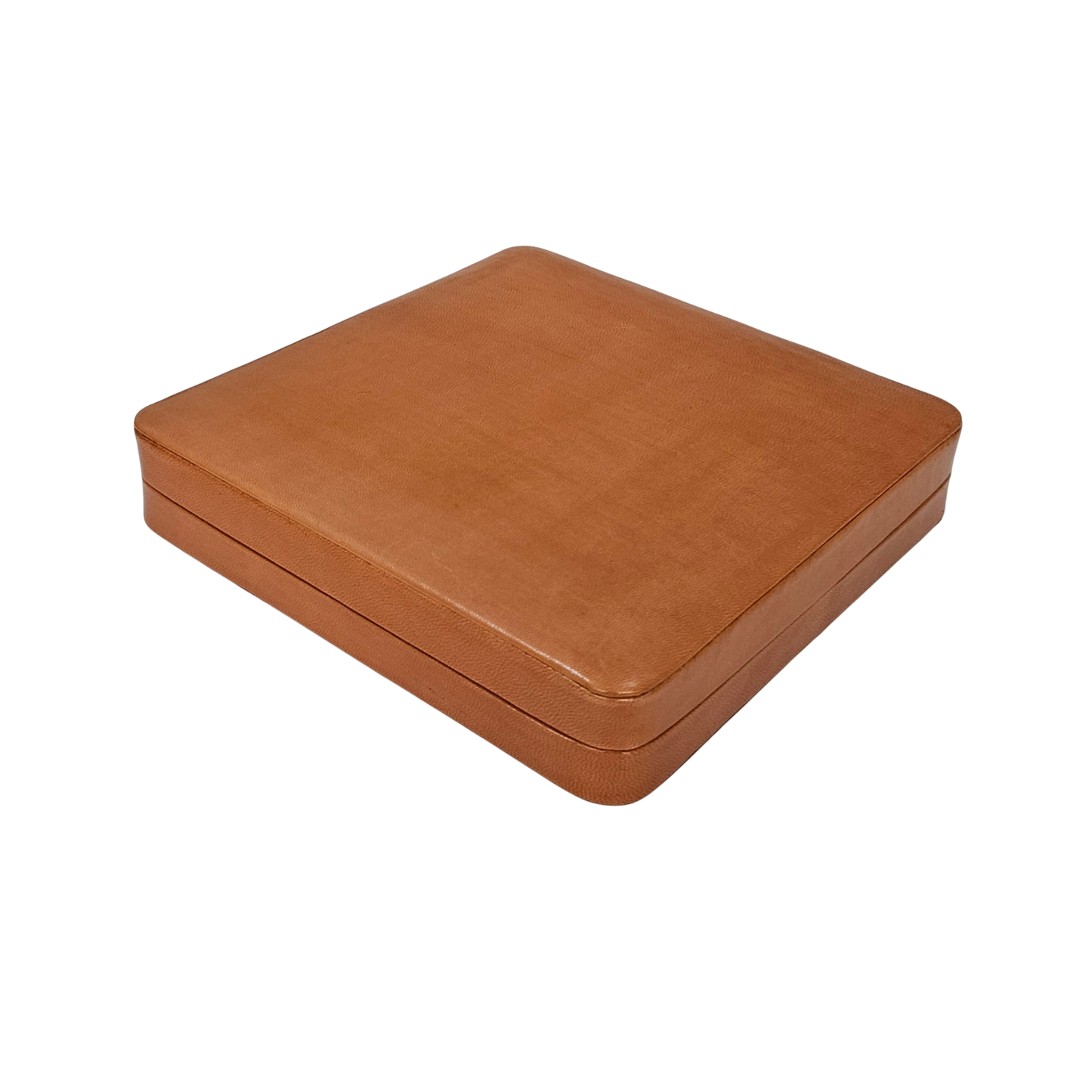 Tan Necklace Box lined Brown – Fixed 2 stud strap pad - Limited Edition