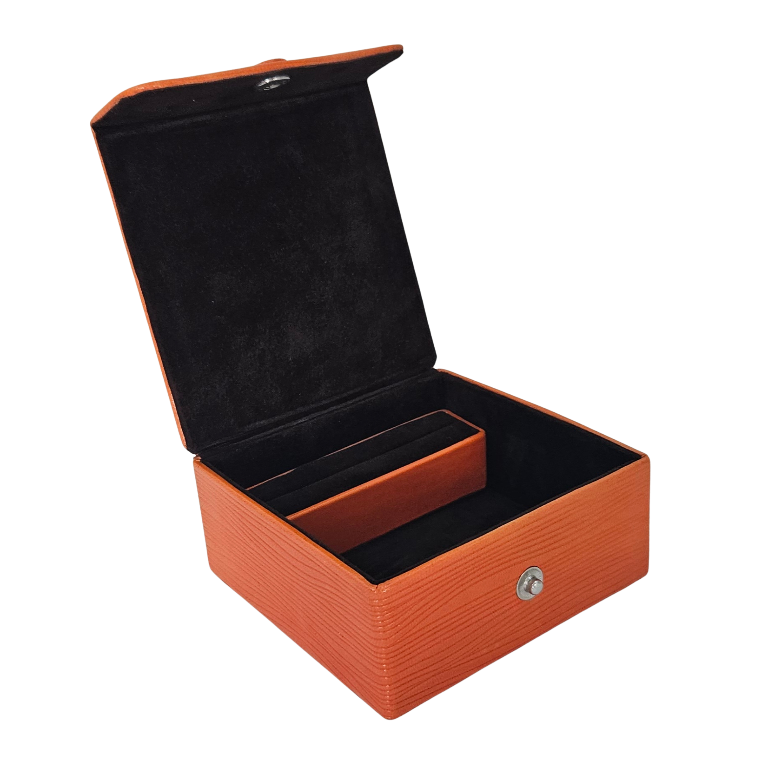 Square Box with Stud Closure