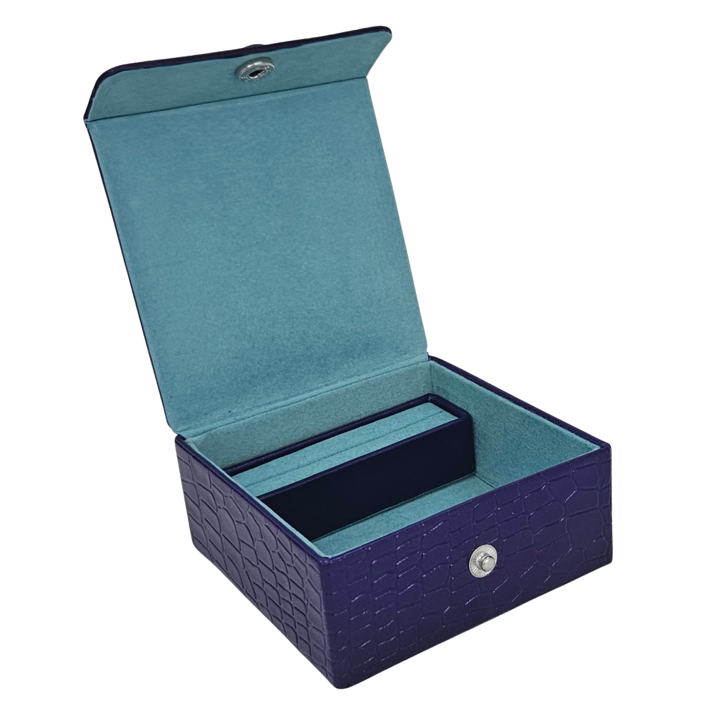 Square Box with Stud Closure