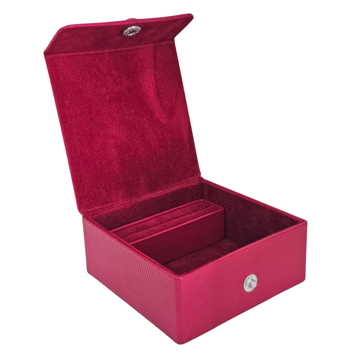 Square Box with Stud Closure