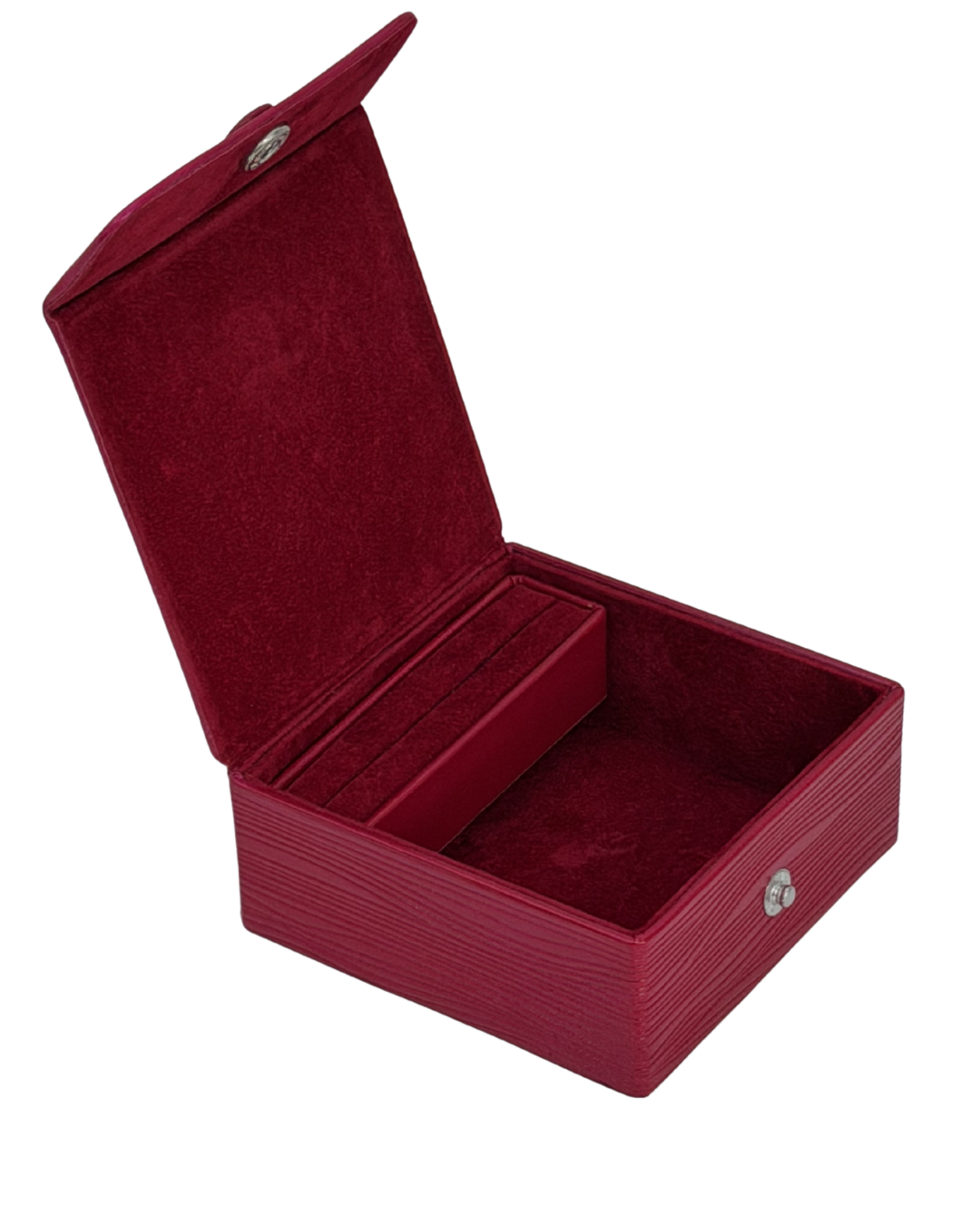 Square Box with Stud Closure