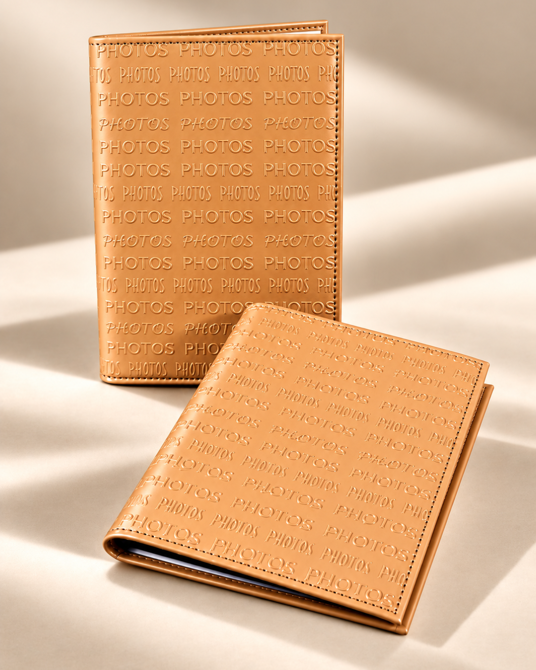 Handmade Leather Photo Album – 24 Photos, 10 × 15 cm