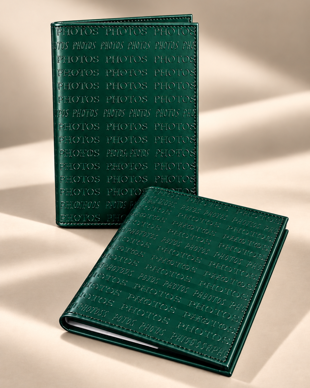 Handmade Leather Photo Album – 24 Photos, 10 × 15 cm