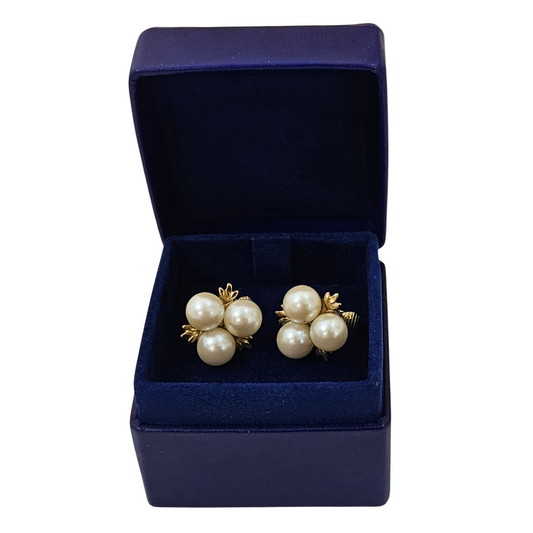 Leather Ring Box (5x5x4 cm) - Royal Blue - Single box OR Pack of 5 (wholesale)