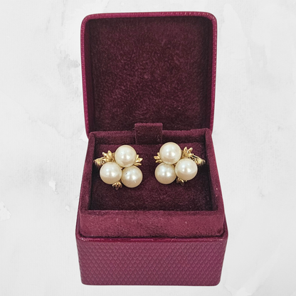 Burgundy Ring Boxes (5x5x4 cm)
