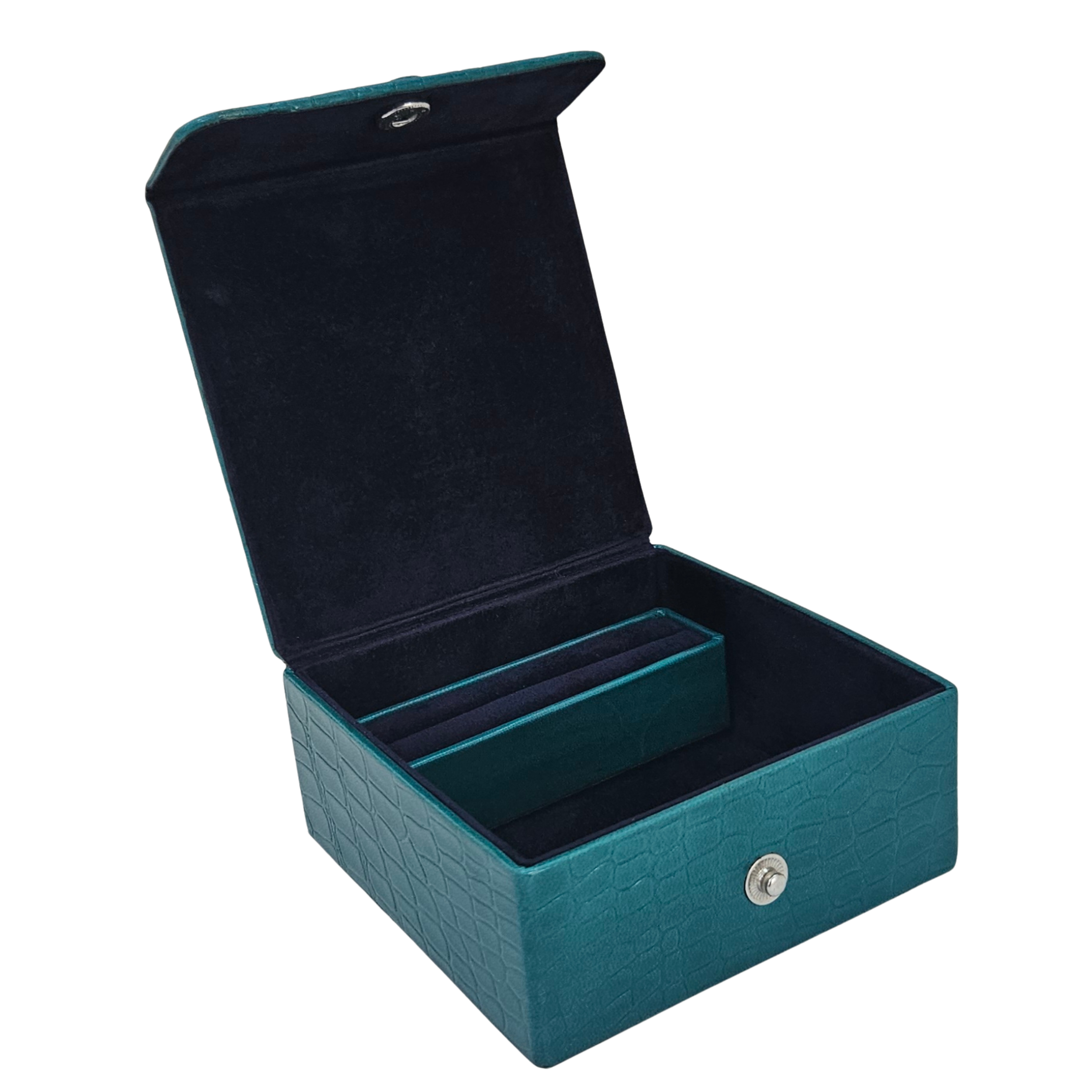 Square Box with Stud Closure