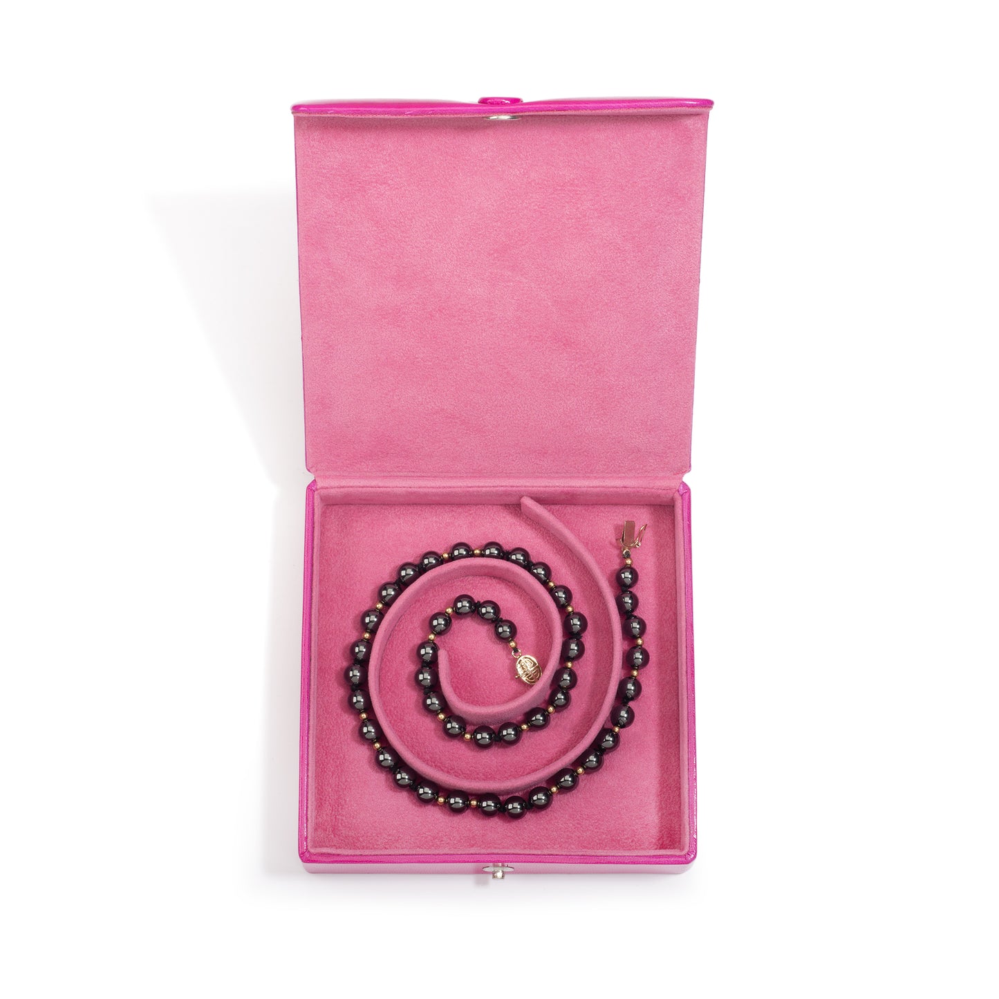 Fuchsia Medium Pearl Coil Box - PACK OF 2