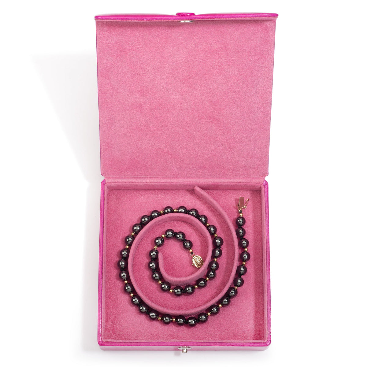 Fuchsia Medium Pearl Coil Box