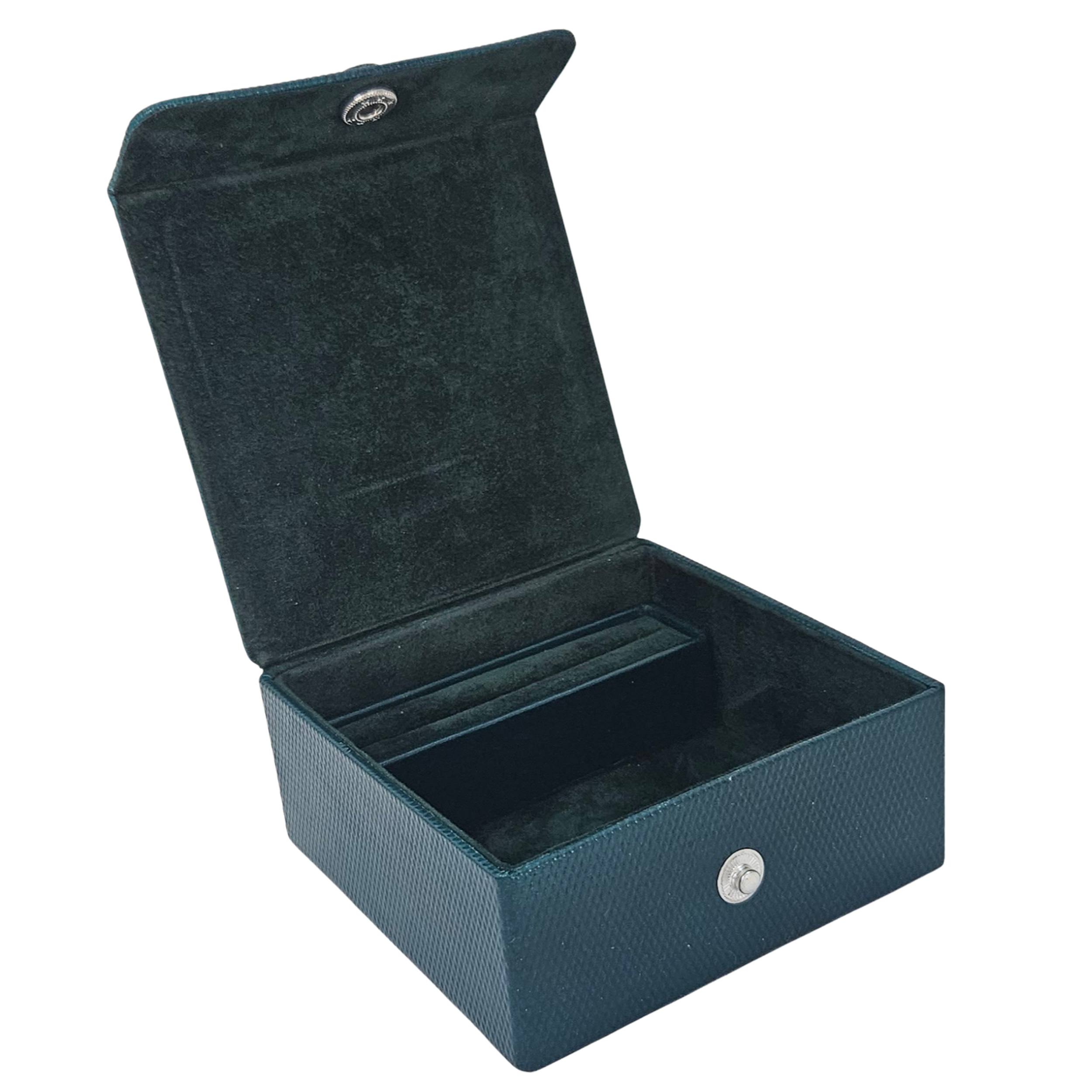 Square Box with Stud Closure
