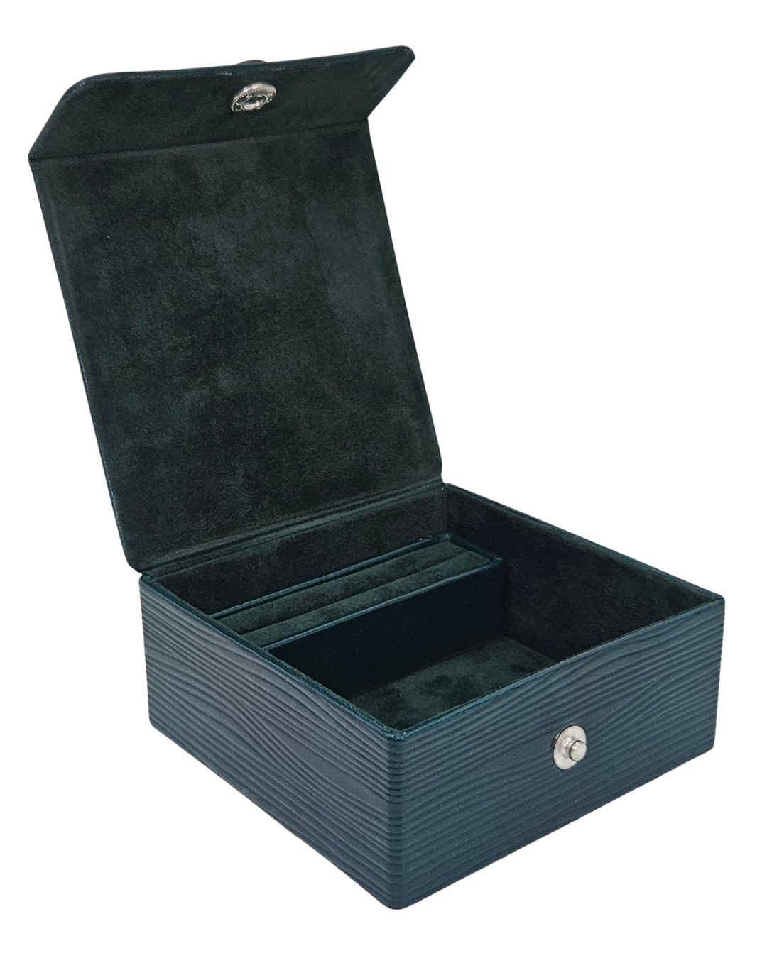 Square Box with Stud Closure
