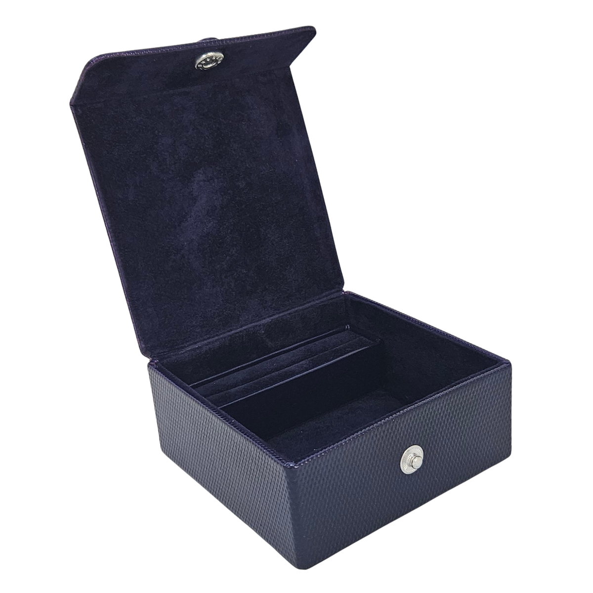 Square Box with Stud Closure