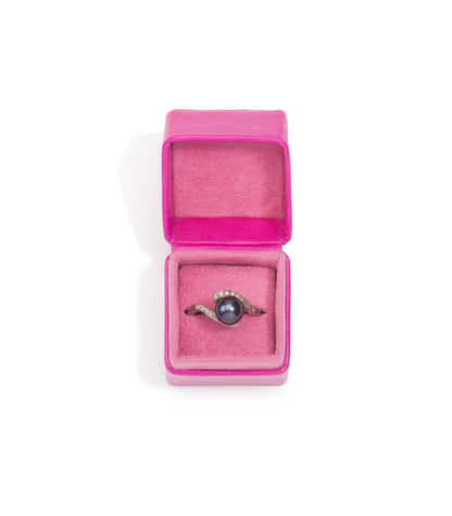 Fuchsia Smartie Box Large – Fixed Single Ring Insert - Pack of 10