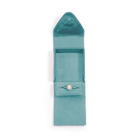Aqua Envelope Ring Box - Pack of 10