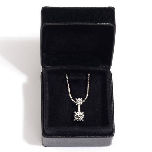 Leather Ring Boxes (5x5x4 cm) - Black -  Single box OR Pack of 5 (wholesale)