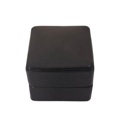 Smartie Box (3.5x3.5x2.5 cm) - Deep Purple lined Silver Grey