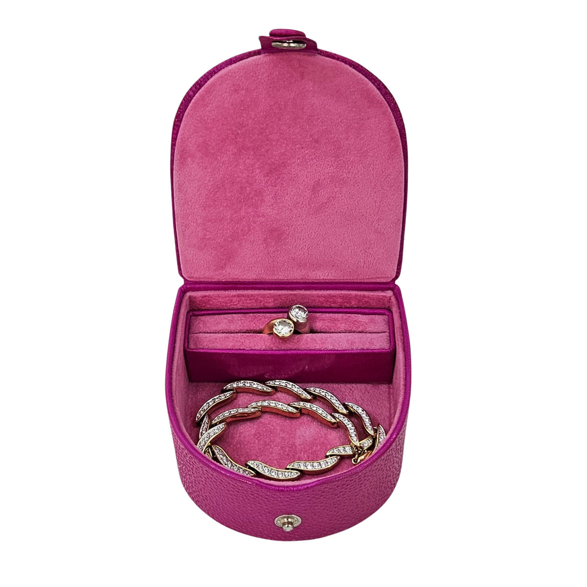 New Horseshoe Box with Ring Holder