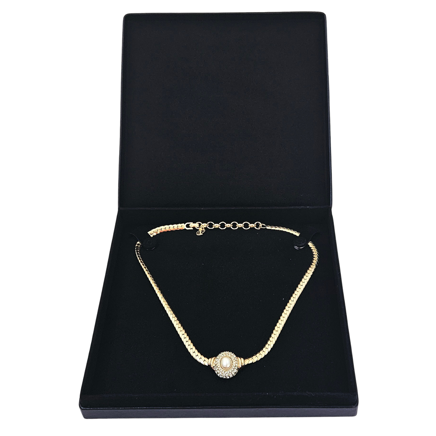 Black Necklace Box (18 × 18 × 3 cm) - Pack of 5