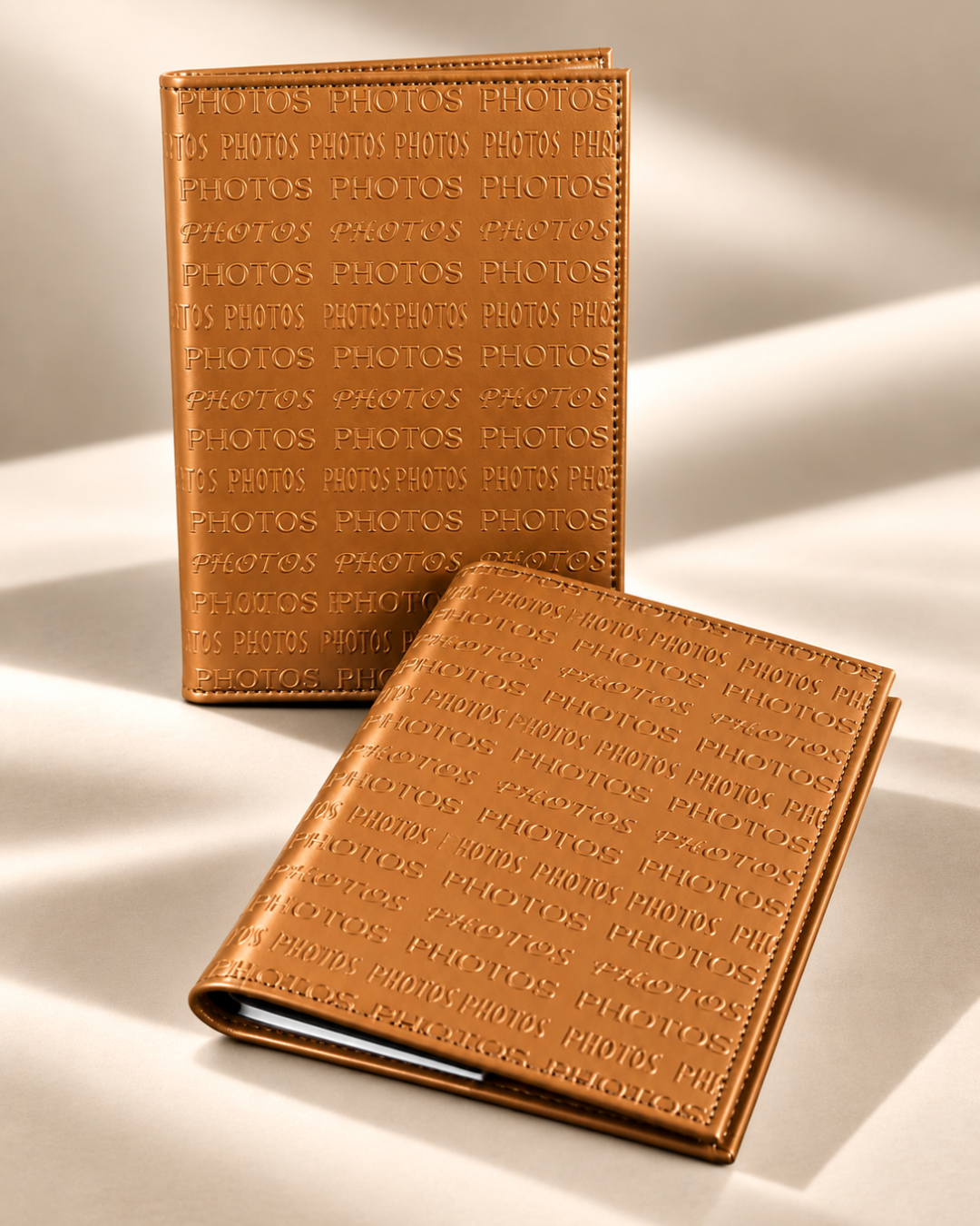Handmade Leather Photo Album – 24 Photos, 10 × 15 cm