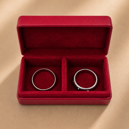 Mixed Classic Colours Wedding Ring Boxes - PACK OF 5