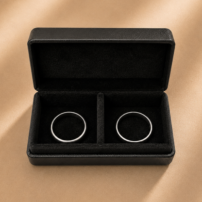 Mixed Classic Colours Wedding Ring Boxes - PACK OF 5